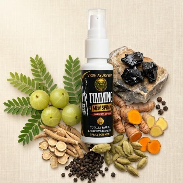 Men Wellness Timing Spray Ayurvedic Men’s Intimate Wellness Support